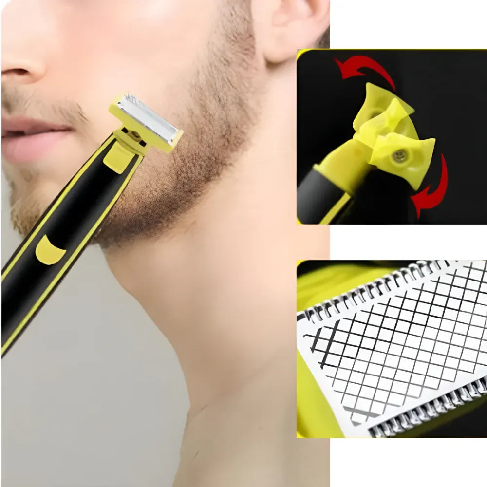 USB Rechargeable Electric Body Hair Shaver Trimmer