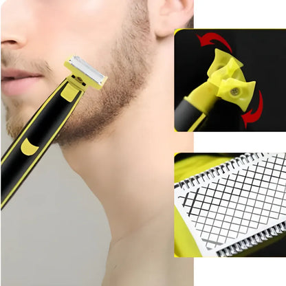 USB Rechargeable Electric Body Hair Shaver Trimmer