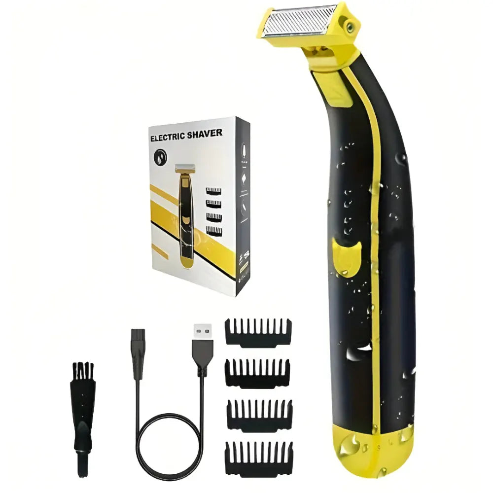 USB Rechargeable Electric Body Hair Shaver Trimmer