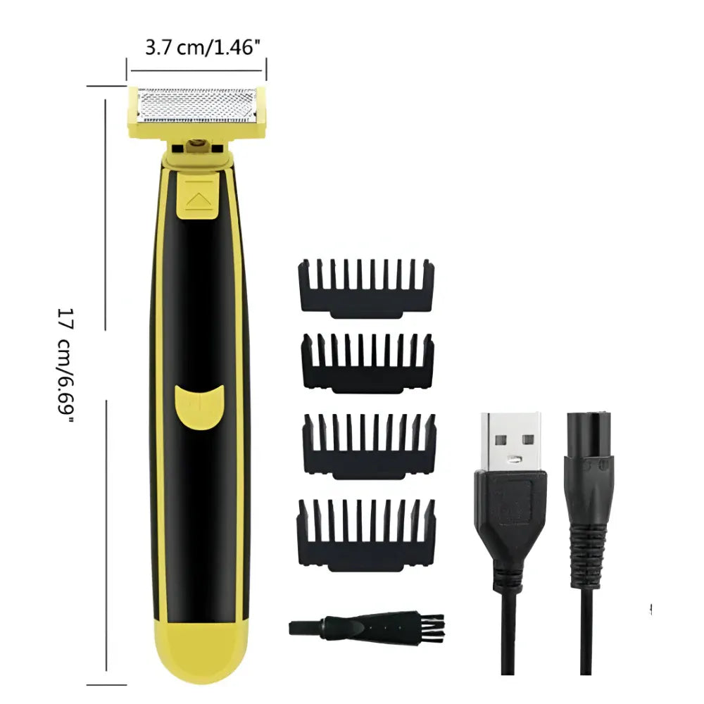 USB Rechargeable Electric Body Hair Shaver Trimmer