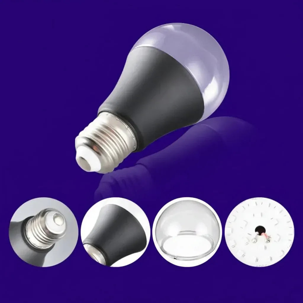 UV Black Light Bulb for Halloween Glow Effect Decor