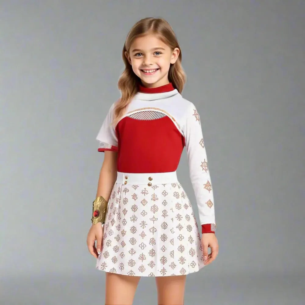 Vampire Cosplay Dress Set Halloween Costume Outfit