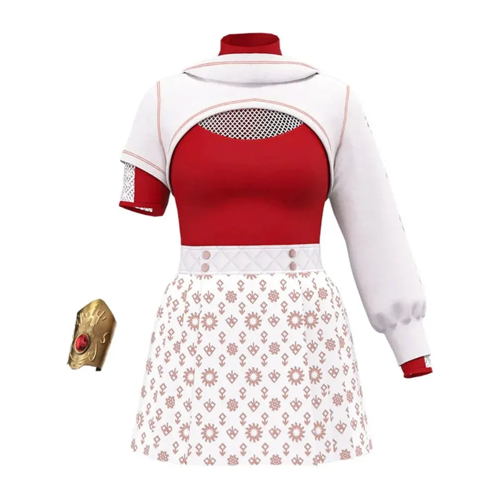 Vampire Cosplay Dress Set Halloween Costume Outfit
