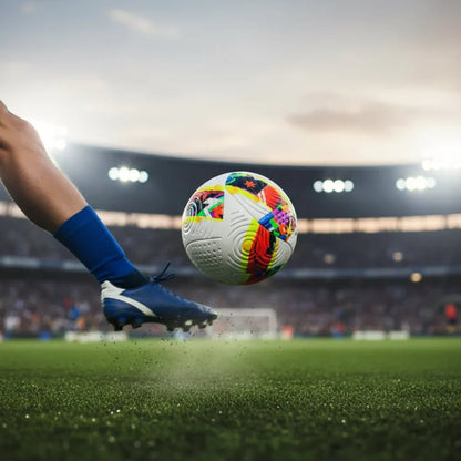 Vibrant Size 5 PU Soccer Ball for Outdoor Football Training