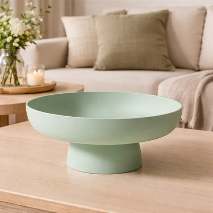 Vintage-Style Ceramic Serving Dish for Fruit and Kitchen Counter Display