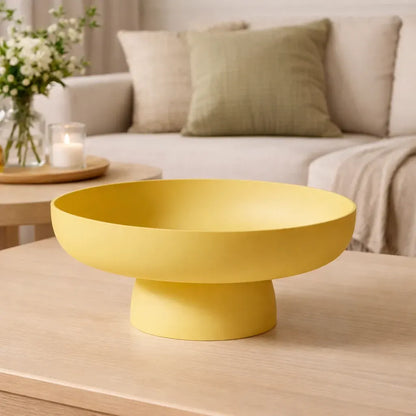 Vintage-Style Ceramic Serving Dish for Fruit and Kitchen Counter Display