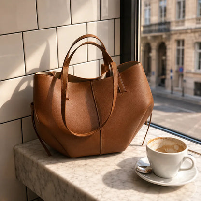 Vintage Women's Carryall Shoulder Tote Everyday Handbag