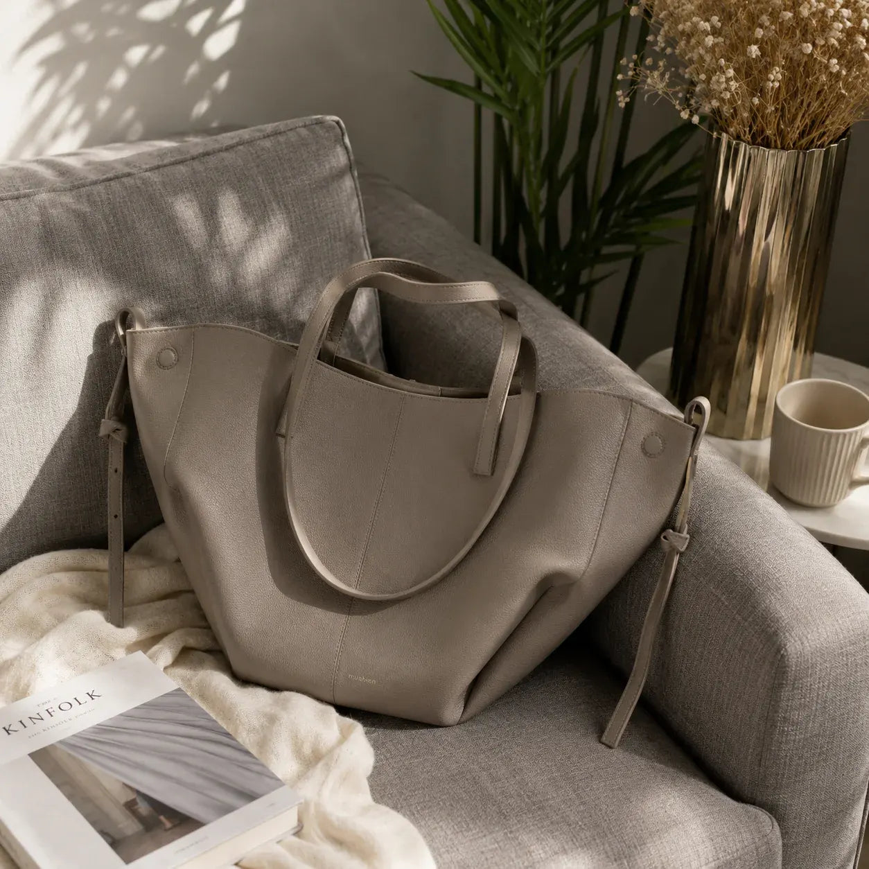 Vintage Women's Carryall Shoulder Tote Everyday Handbag