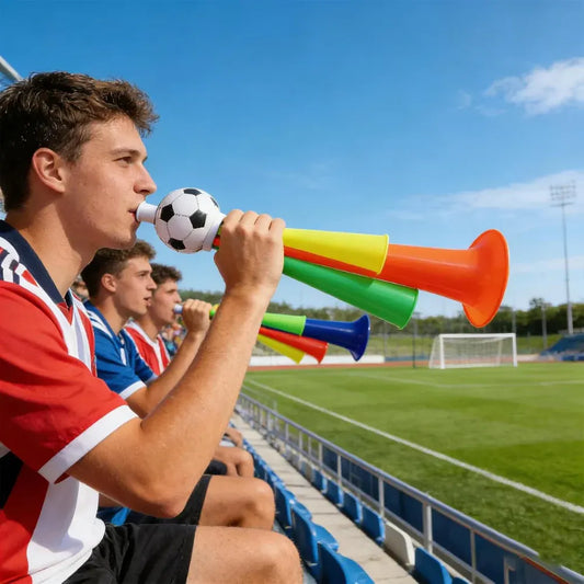 Vuvuzela Horn Set for Soccer Games - Stadium Party Noise Makers