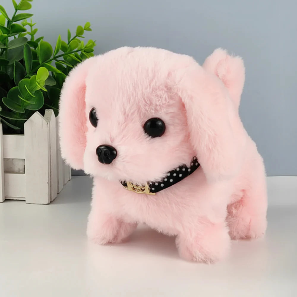 Walking Barking Interactive Plush Puppy Toy for Dogs