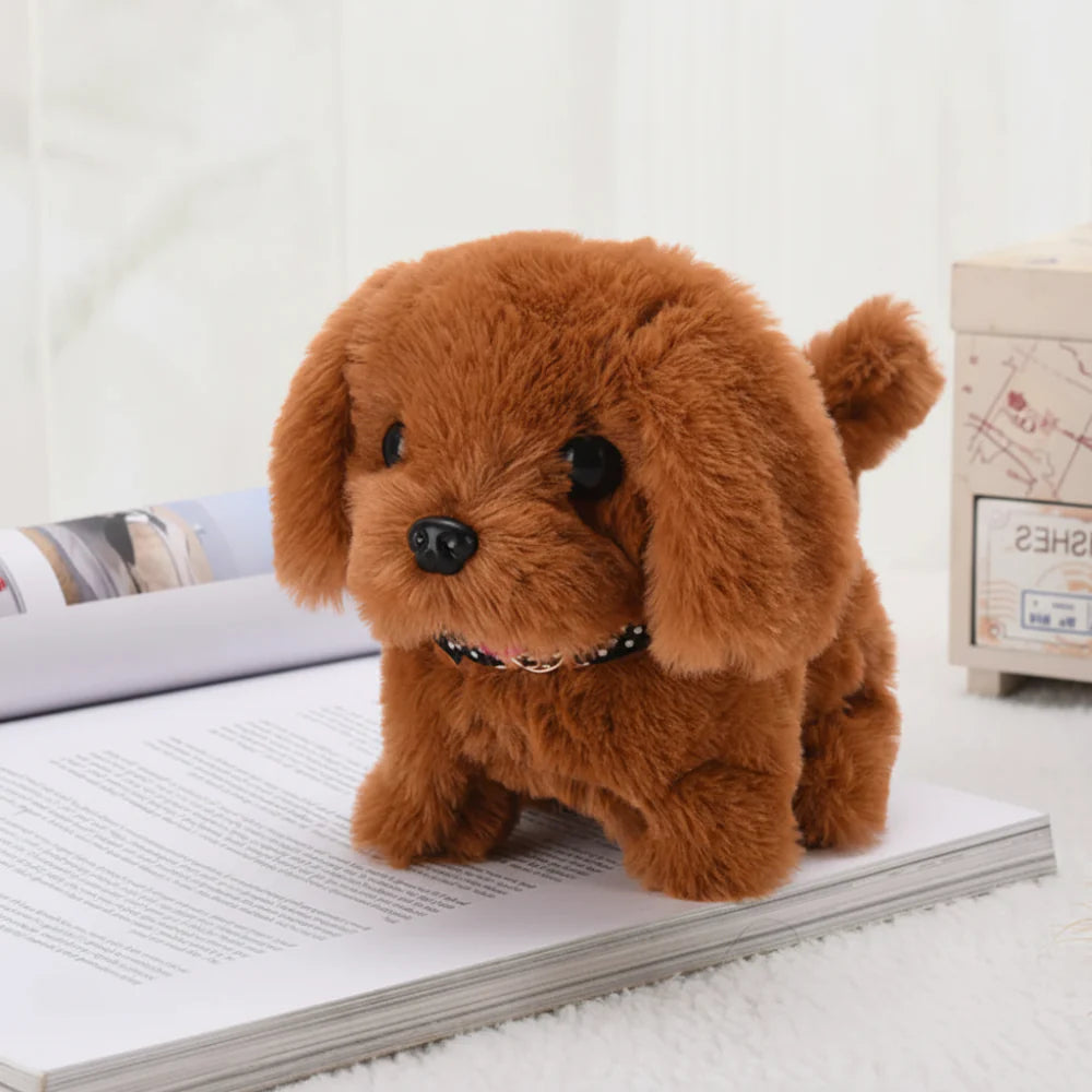 Walking Barking Interactive Plush Puppy Toy for Dogs