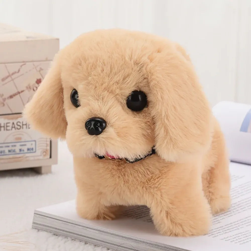 Walking Barking Interactive Plush Puppy Toy for Dogs