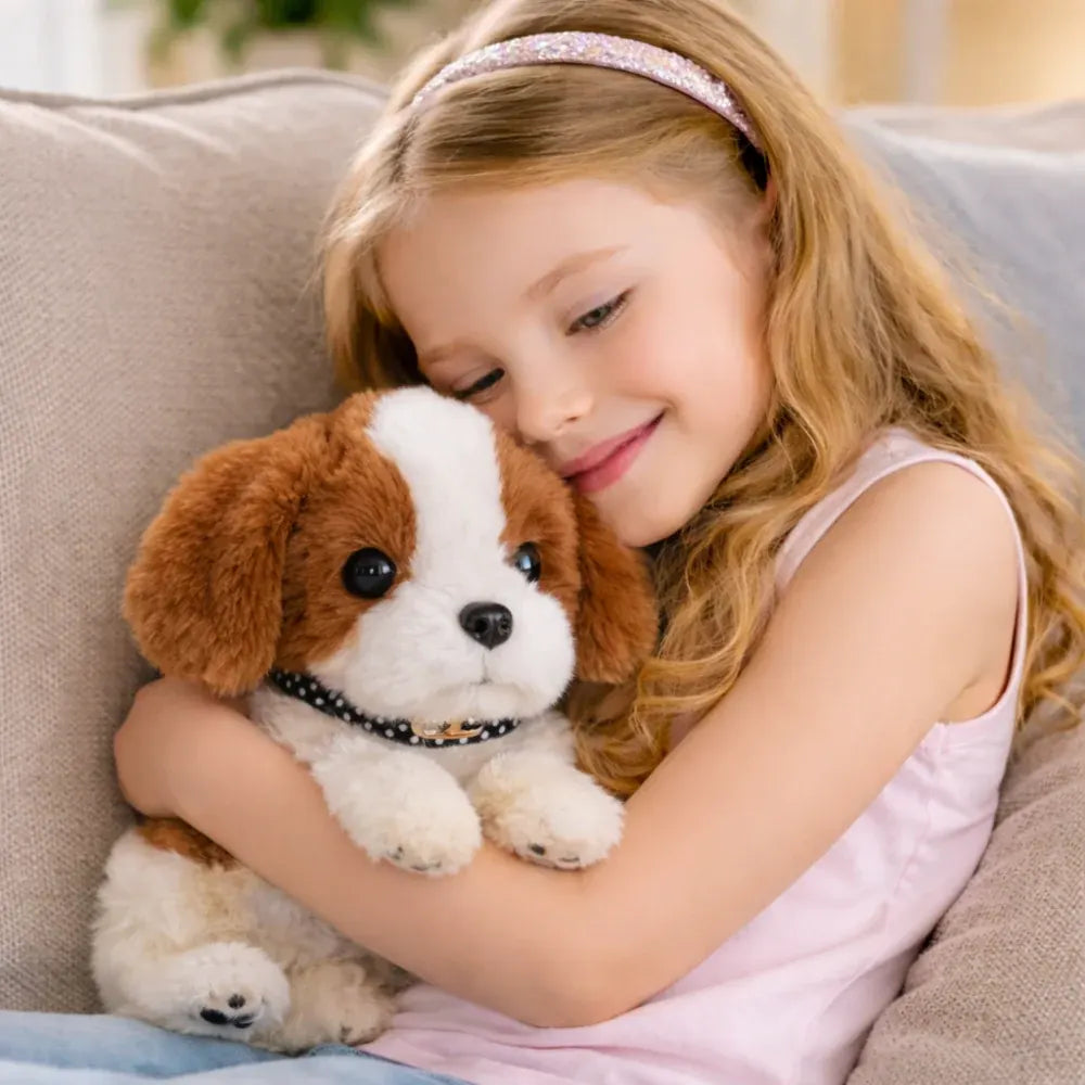Walking Puppy Interactive Plush Toy with Sound for Kids