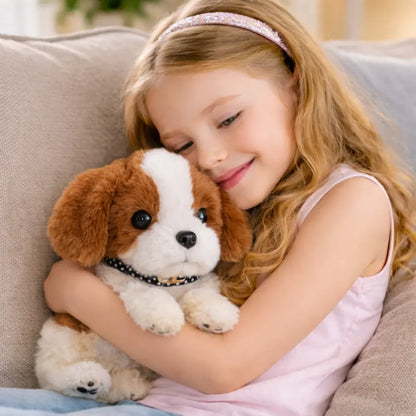Walking Puppy Interactive Plush Toy with Sound for Kids