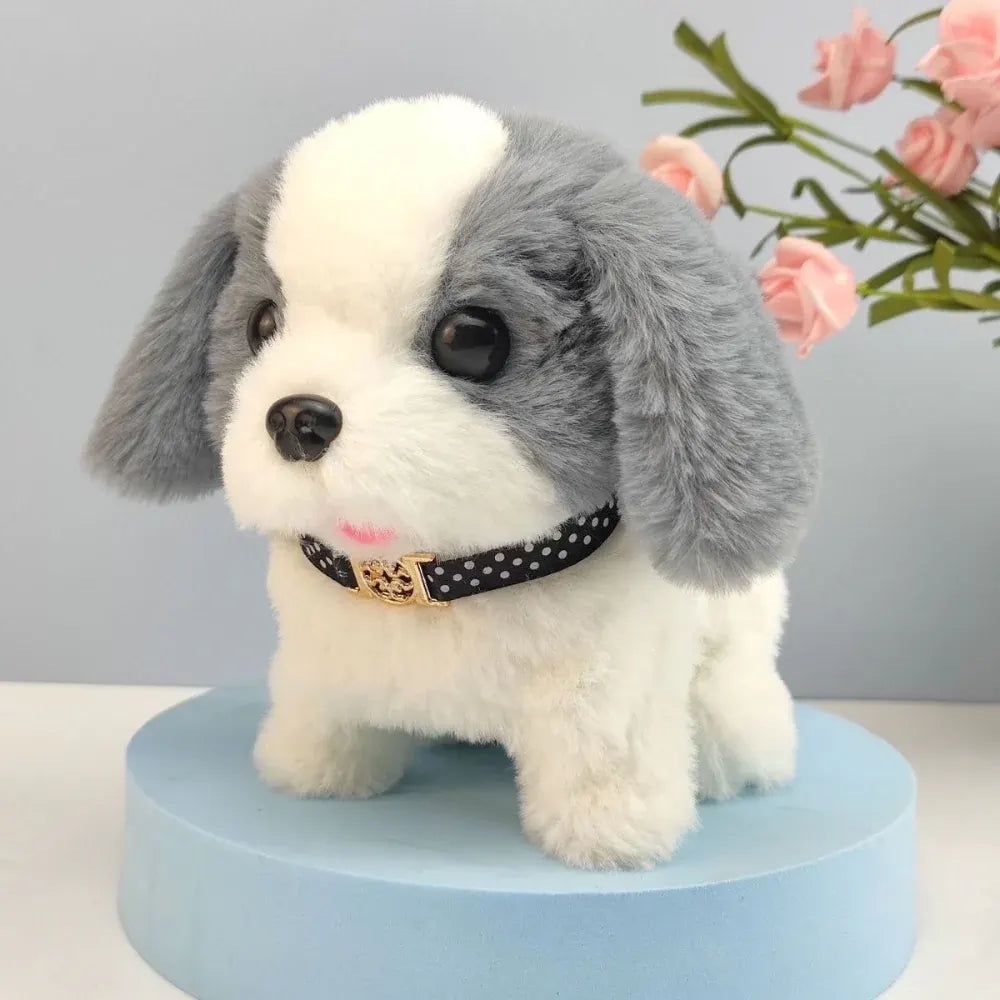 Walking Puppy Interactive Plush Toy with Sound for Kids