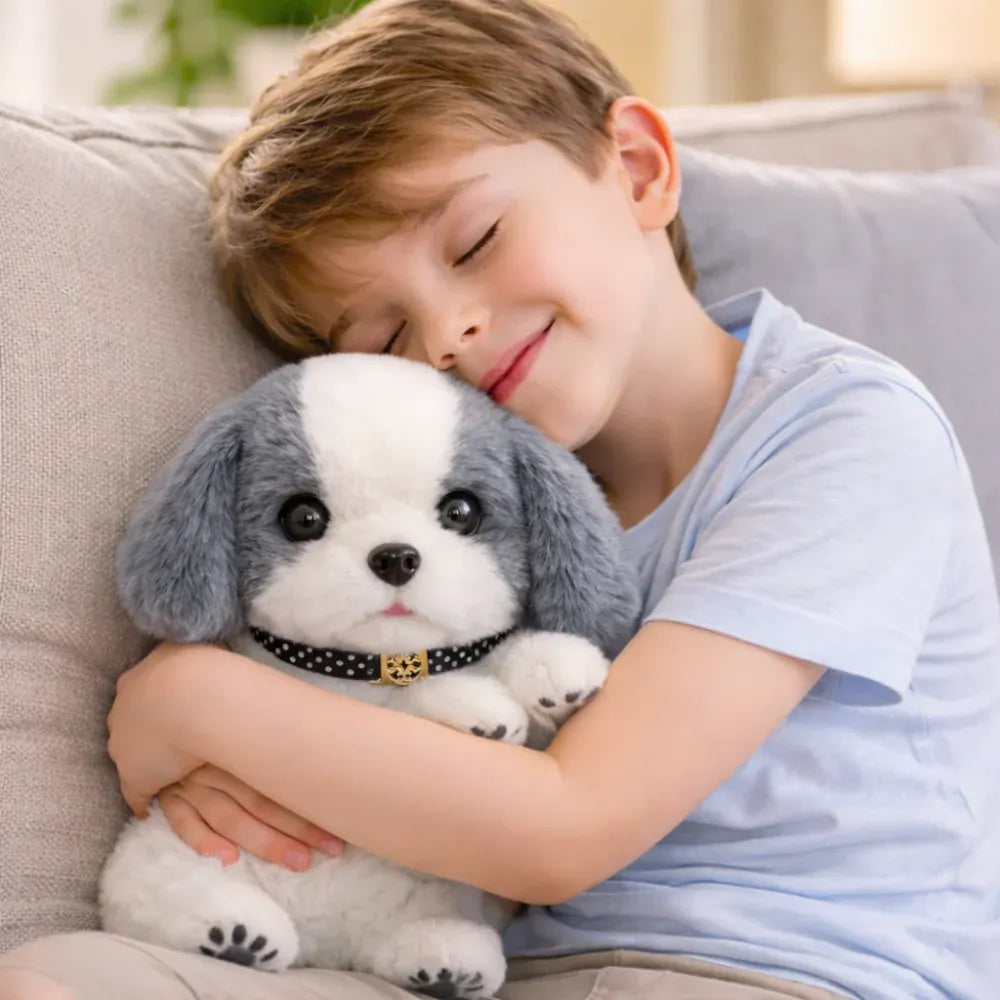 Walking Puppy Interactive Plush Toy with Sound for Kids
