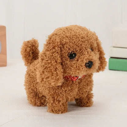 Walking Puppy Interactive Plush Toy with Sound for Kids