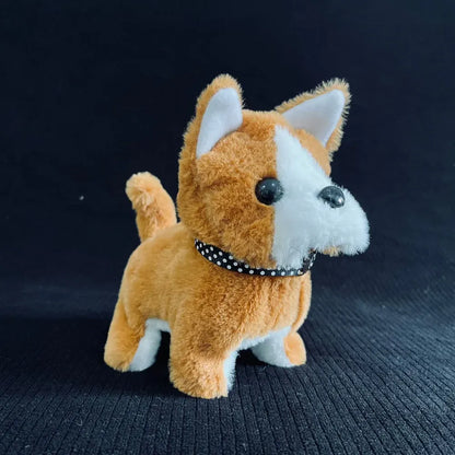 Walking Puppy Interactive Plush Toy with Sound for Kids