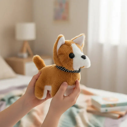 Walking Puppy Interactive Plush Toy with Sound for Kids