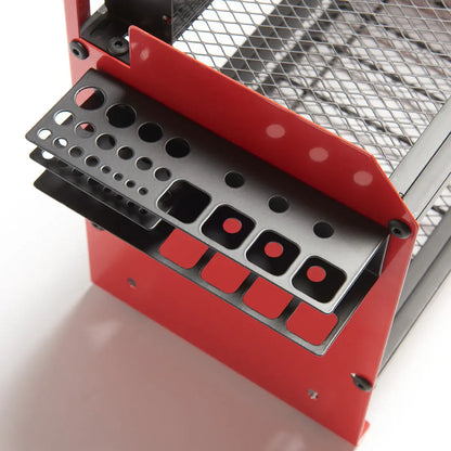 Wall-Mounted Garage Power Tool Storage Shelf & Organizer Station