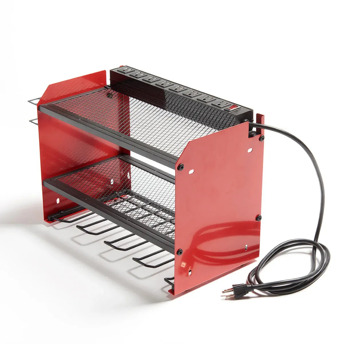 Wall-Mounted Garage Power Tool Storage Shelf & Organizer Station