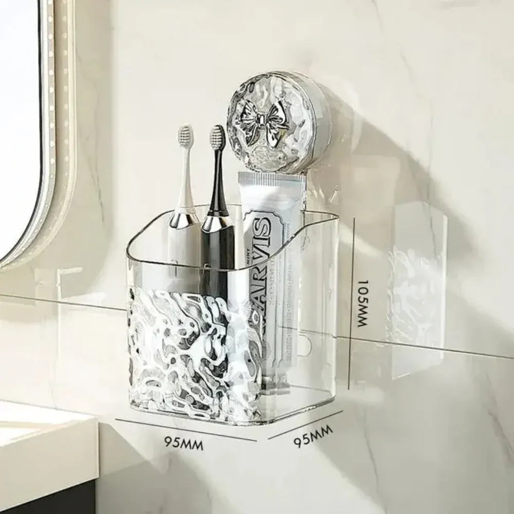Wall-Mounted Kitchen Organizer Large Capacity Storage Basket