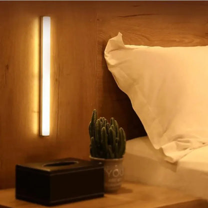 Wall-Mounted LED Night Light with Motion Sensor and Warm Glow