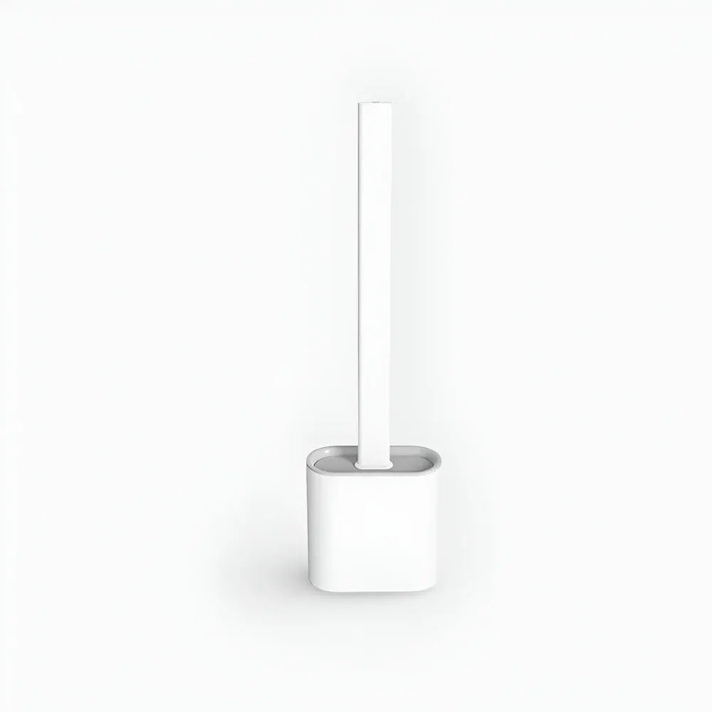 Wall-Mounted Silicone Toilet Cleaning Brush for Bathroom