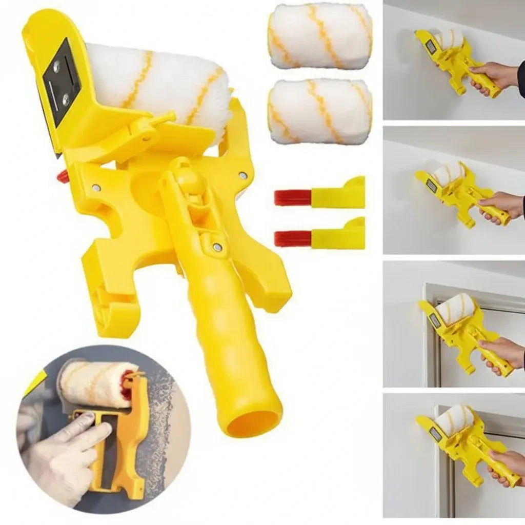 Wall Trim Edging Guide Tool for Paint Rollers