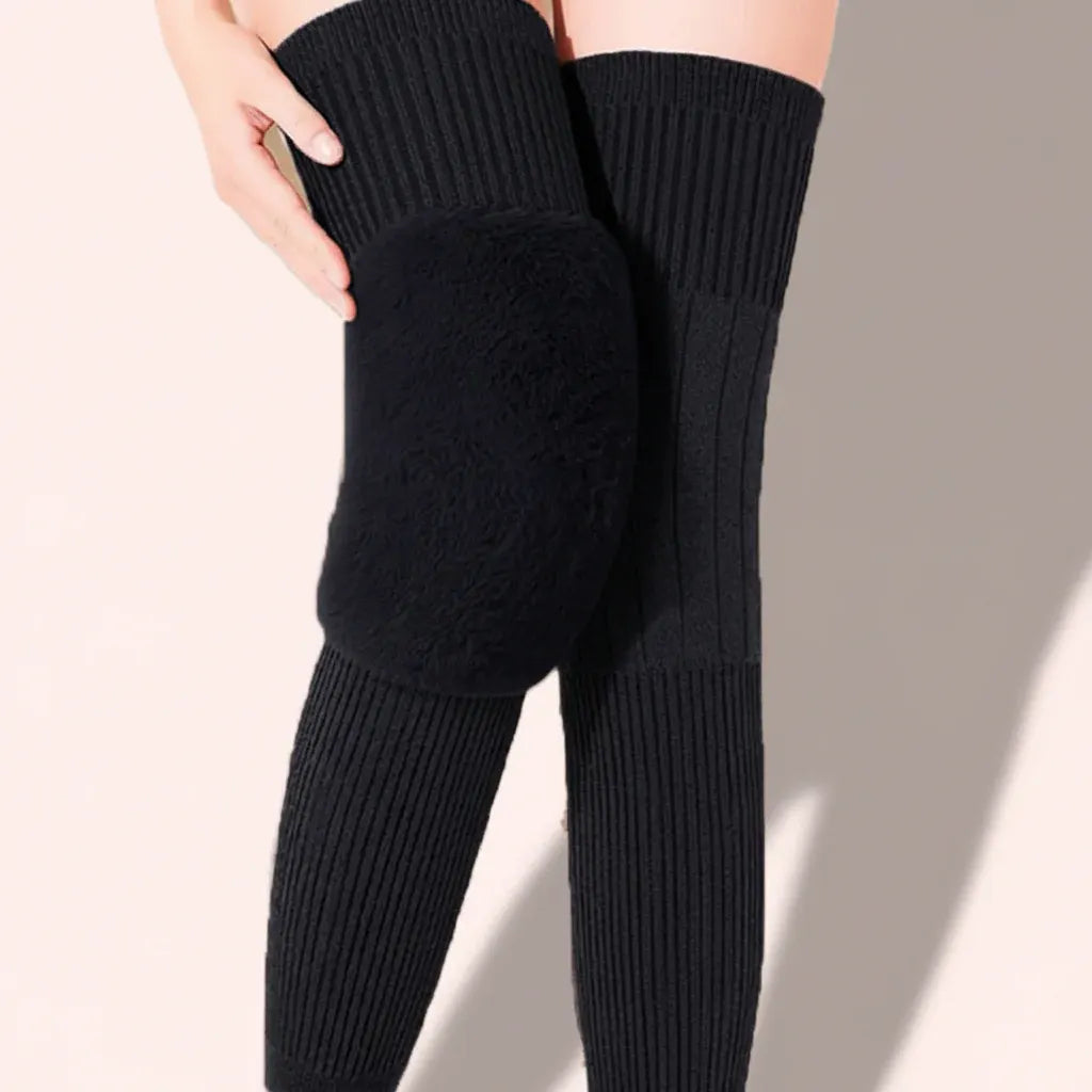 Warm Thermal Knee Support Sleeve - Breathable Stretch Winter Protection