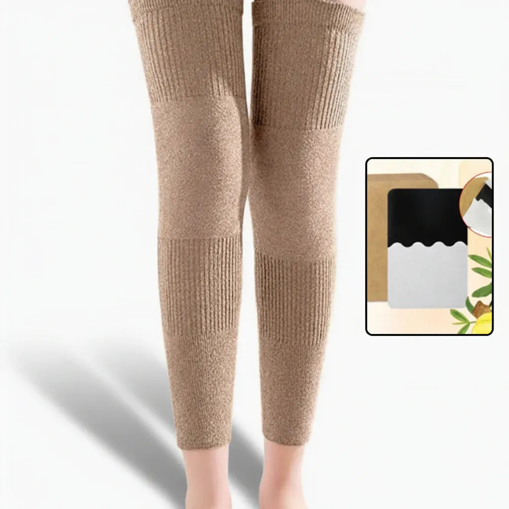 Warm Thermal Knee Support Sleeve - Breathable Stretch Winter Protection