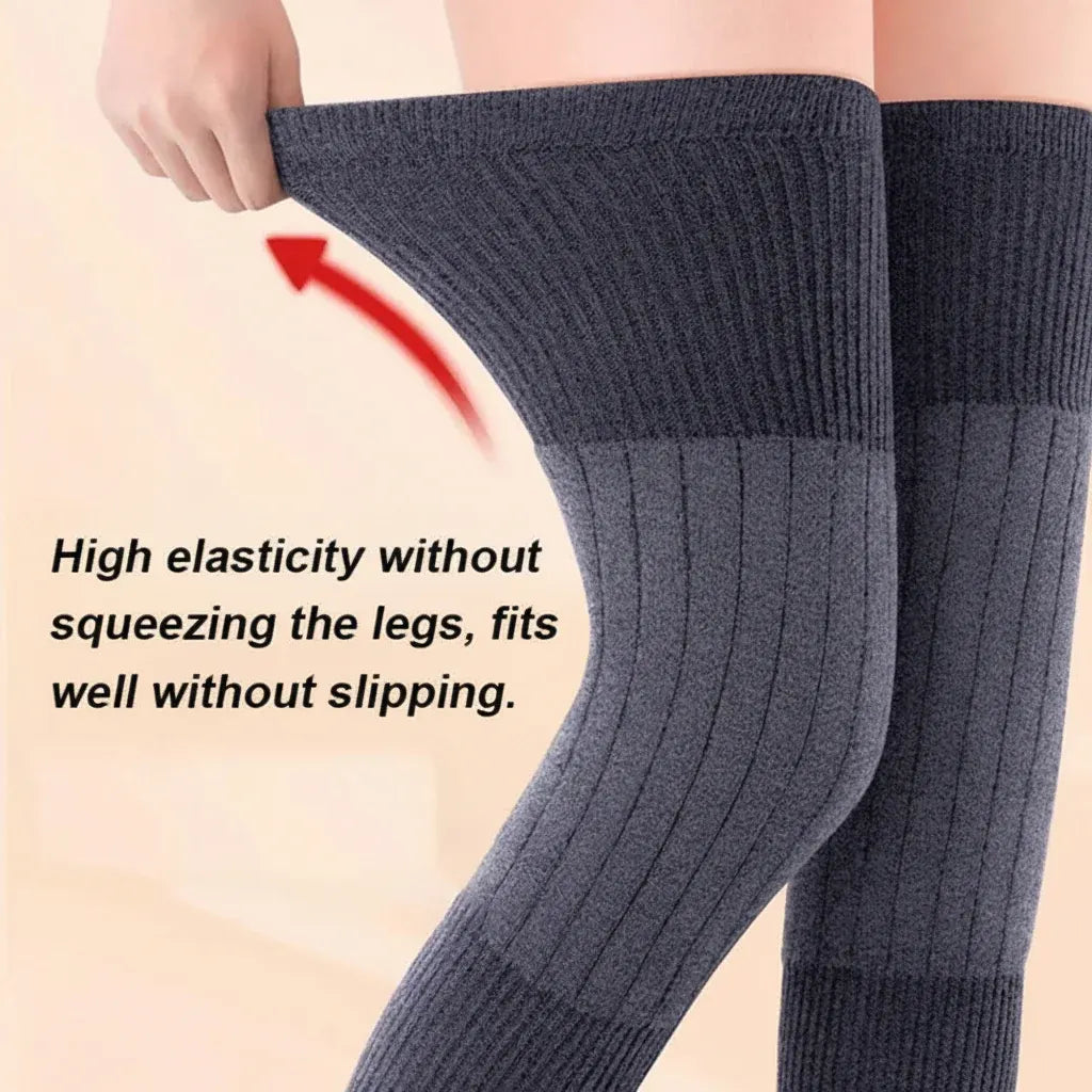Warm Thermal Knee Support Sleeve - Breathable Stretch Winter Protection