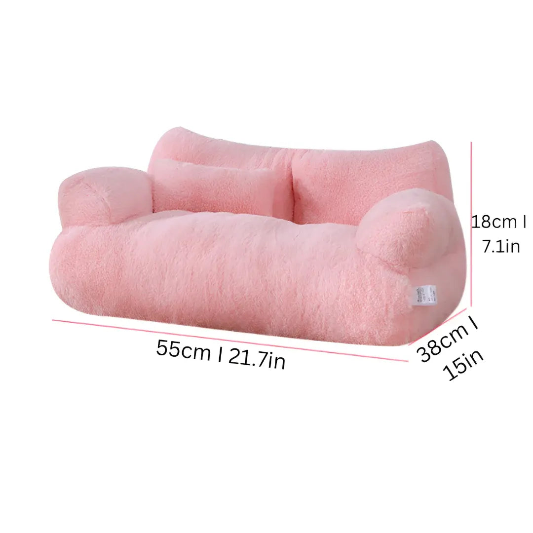 Washable Pet Sofa Bed - Dog & Cat Couch