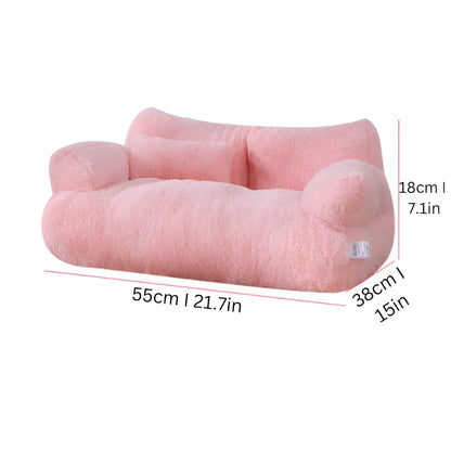 Washable Pet Sofa Bed - Dog & Cat Couch