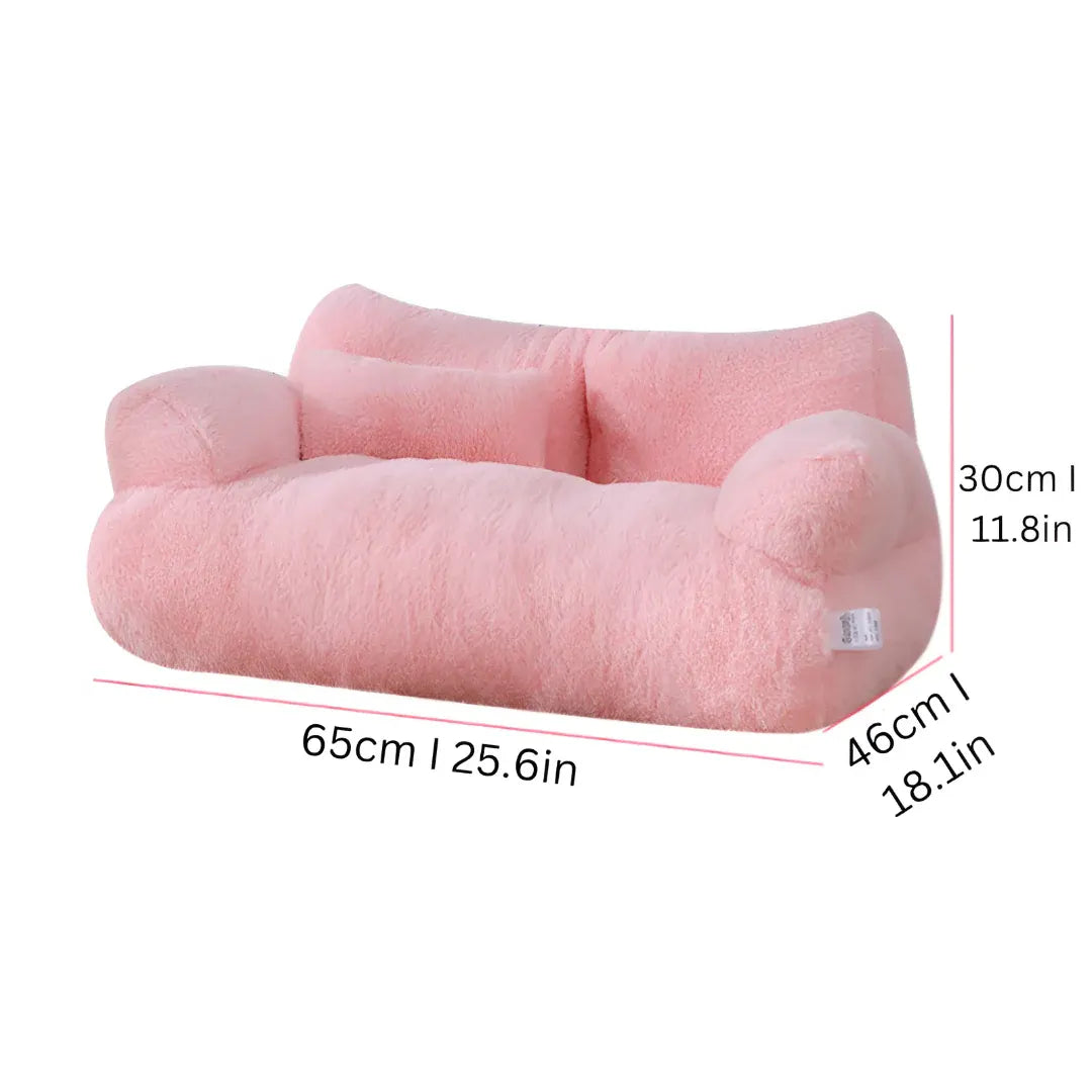 Washable Pet Sofa Bed - Dog & Cat Couch