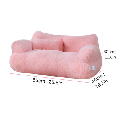 Washable Pet Sofa Bed - Dog & Cat Couch