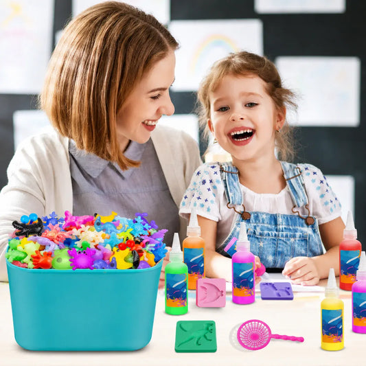 Water Gel Animal Craft Molds Creative Kit for Kids
