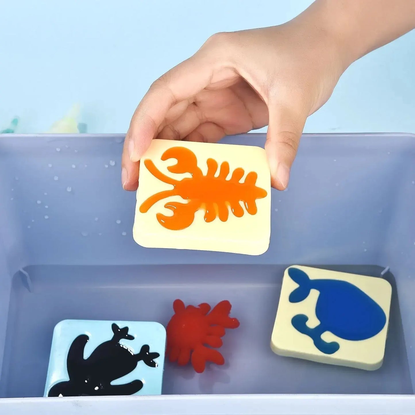 Water Gel Animal Craft Molds Creative Kit for Kids