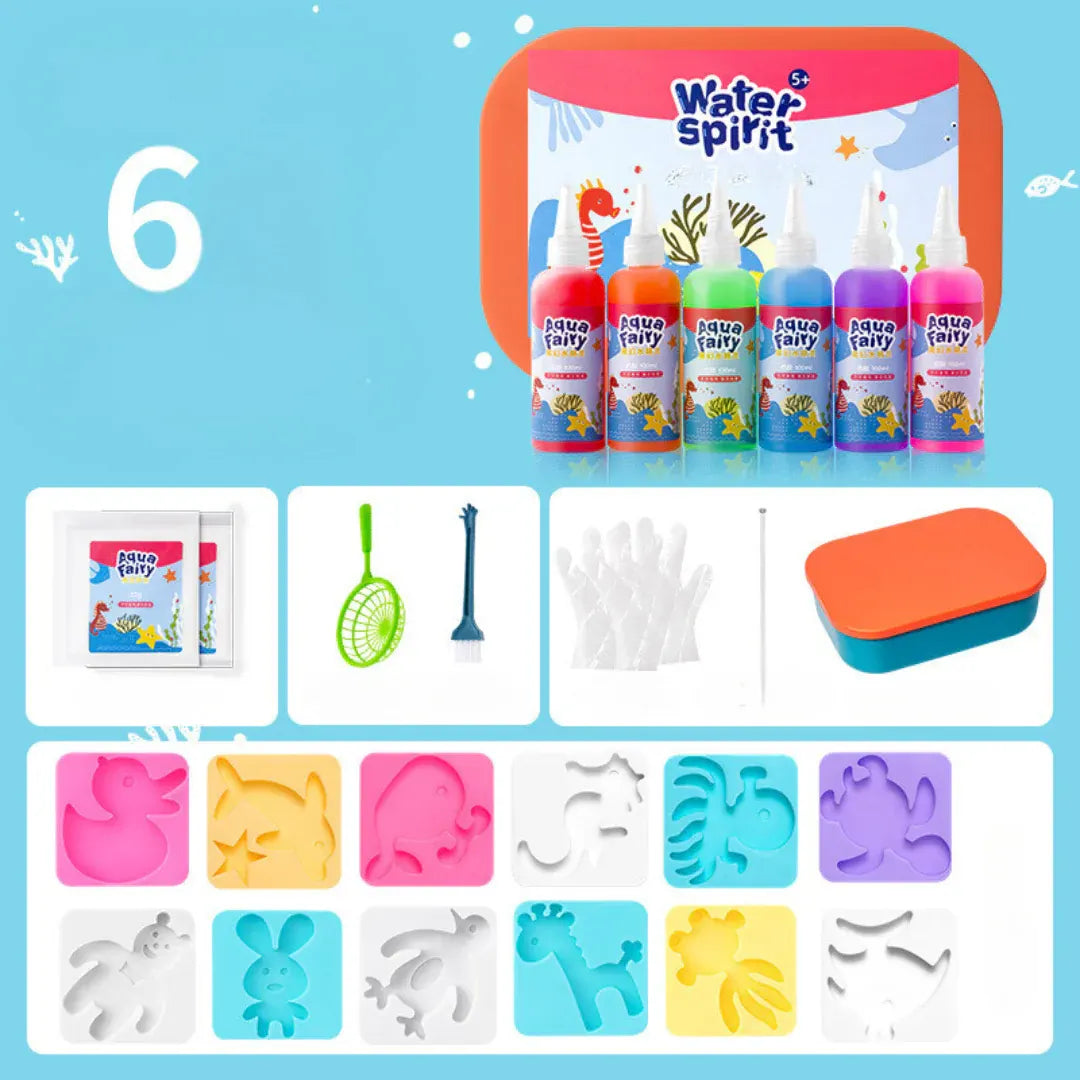 Water Gel Animal Craft Molds Creative Kit for Kids