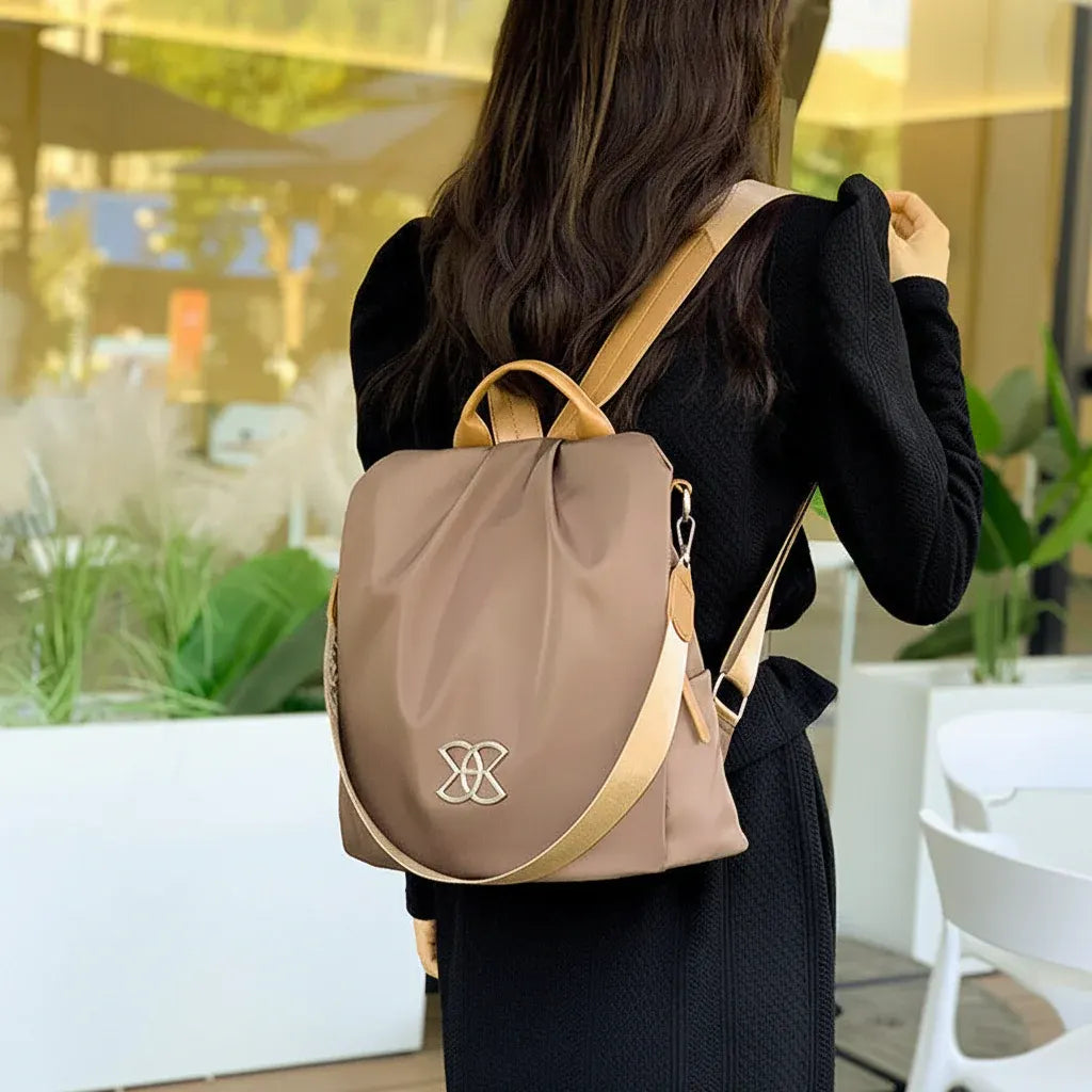 Water-Resistant Anti-Theft Travel Backpack for Women's Laptops
