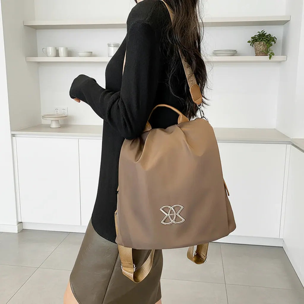 Water-Resistant Anti-Theft Travel Backpack for Women's Laptops