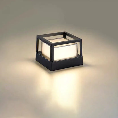 Waterproof Aluminum Cylinder LED Outdoor Lawn Light – Industrial Style