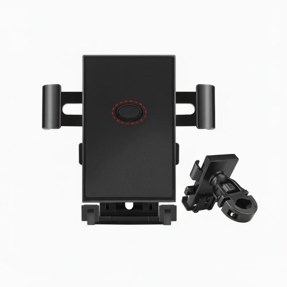 Waterproof Bike Handlebar Phone Holder with 360-Degree Rotation Mount