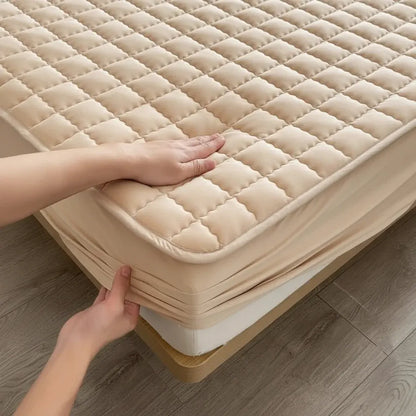 Waterproof Breathable Soft Fabric Mattress Protector Bed Cover