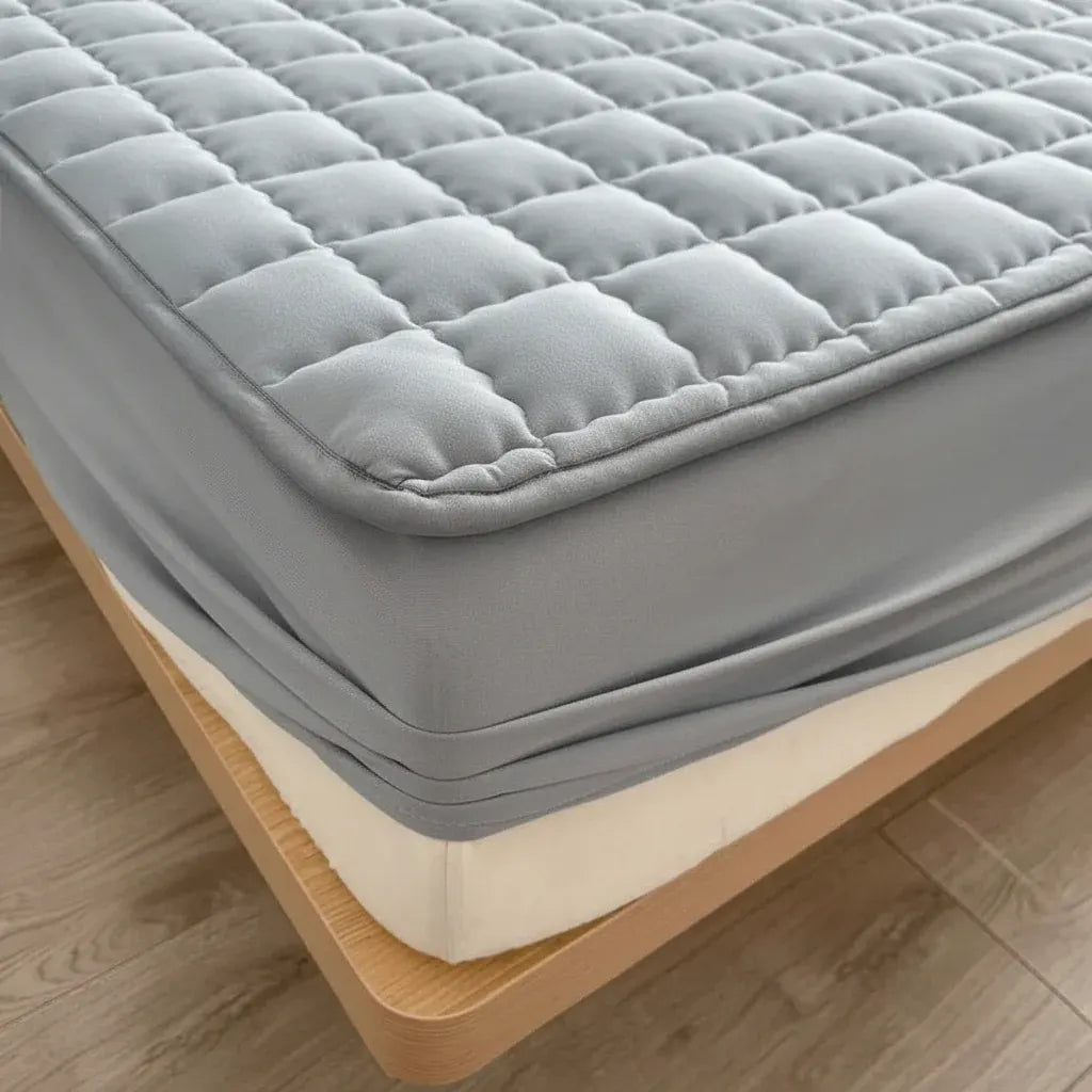 Waterproof Breathable Soft Fabric Mattress Protector Bed Cover
