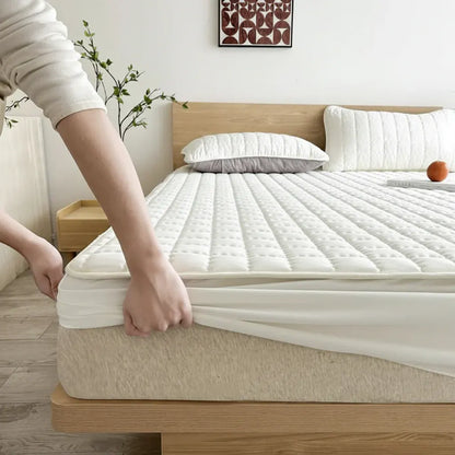 Waterproof Breathable Soft Fabric Mattress Protector Bed Cover