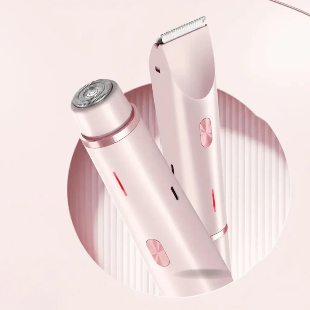 Waterproof Electric Razor for Women, Gentle Bikini Line & Sensitive Skin Trimmer