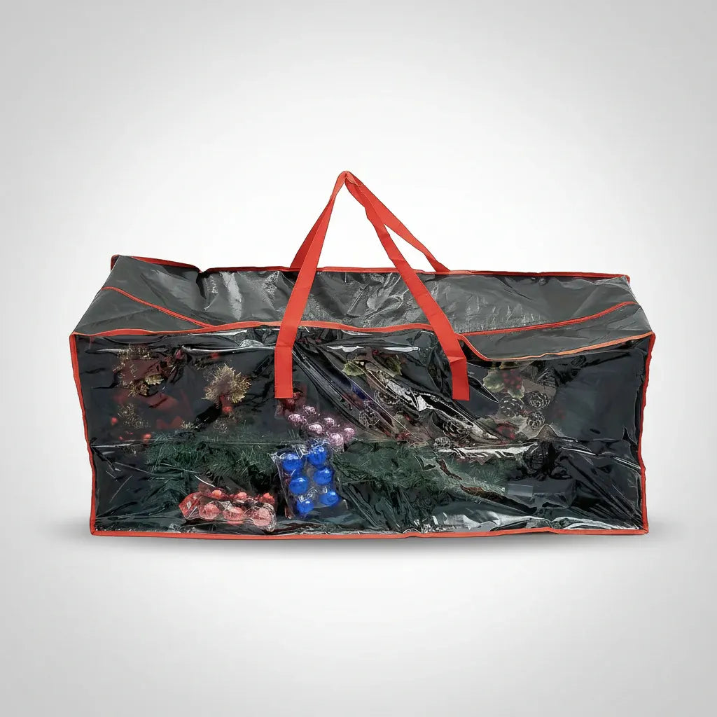 Waterproof Heavy-Duty Plastic Christmas Tree Storage Organizer Bag
