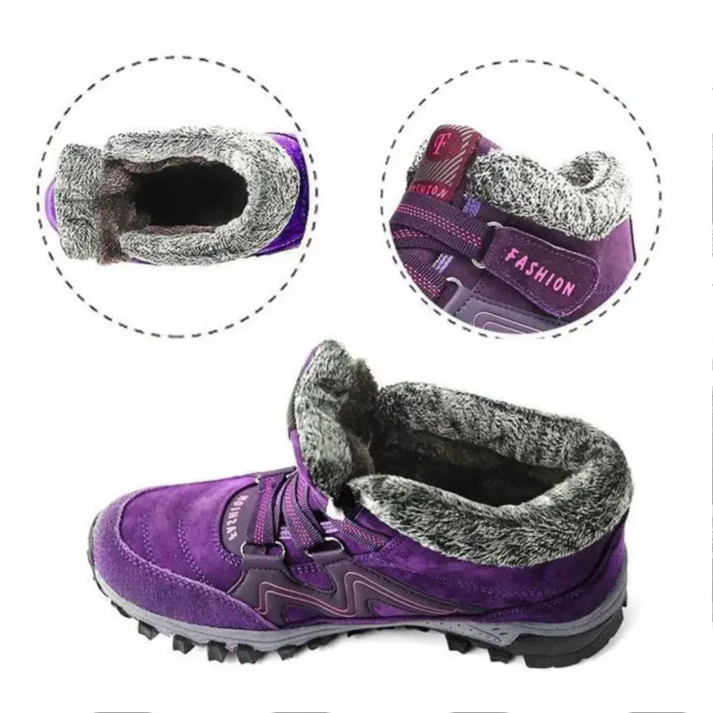 Waterproof Insulated Women's Winter Boots with Non-Slip Sole