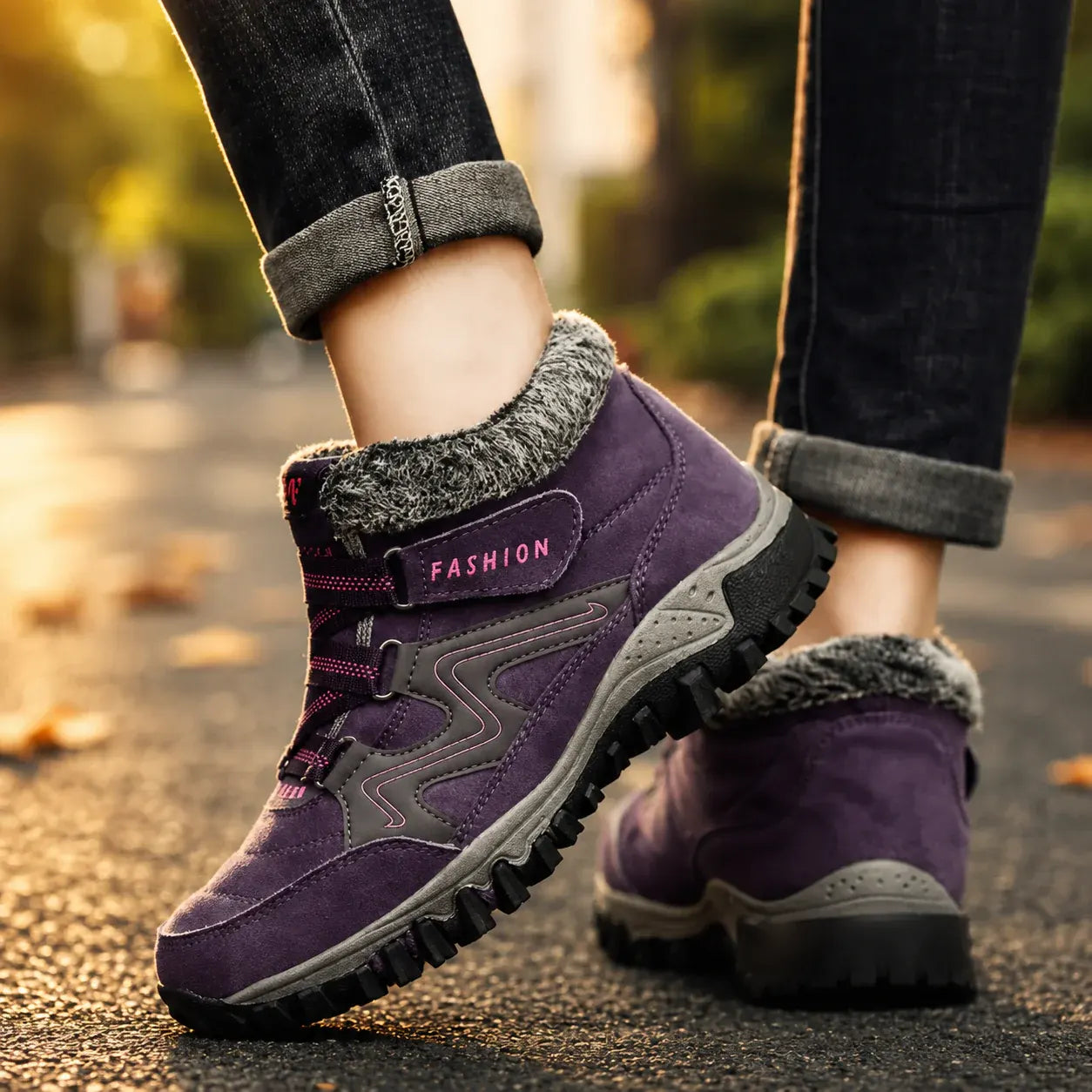 Waterproof Insulated Women's Winter Boots with Non-Slip Sole